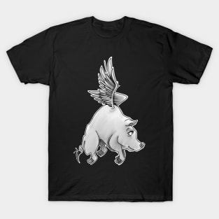 when pigs fly T-Shirt